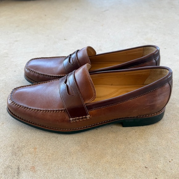 Johnston & Murphy Ainsworth Penny Brown Loafer Sheepskin Men’s Size 12 main image 14
